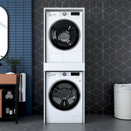 Hanah Home Armario de Baño Blanco KD113 - 3856